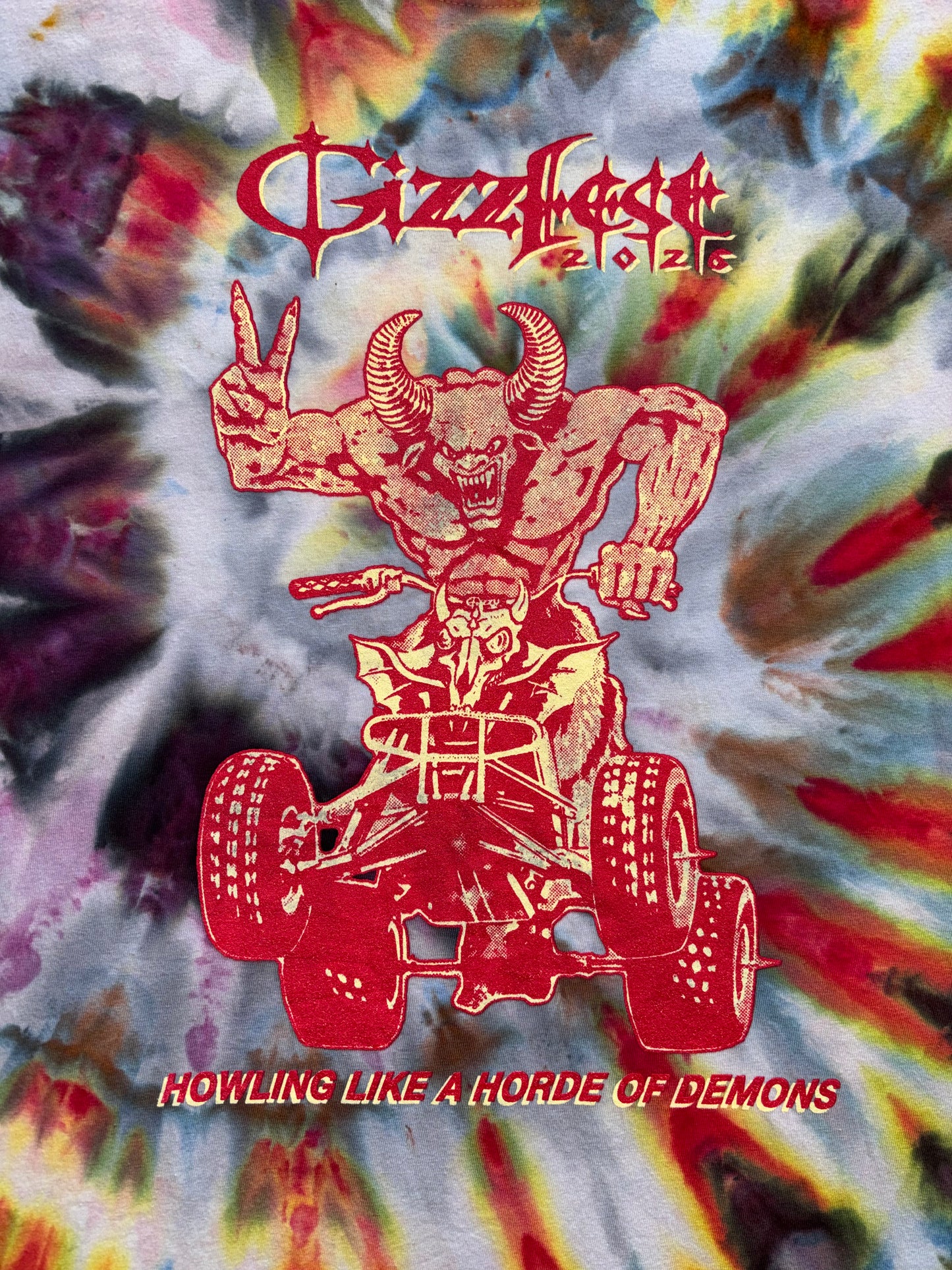*PRE ORDER* GIZZFEST 2026 tie-dyed comfort colors