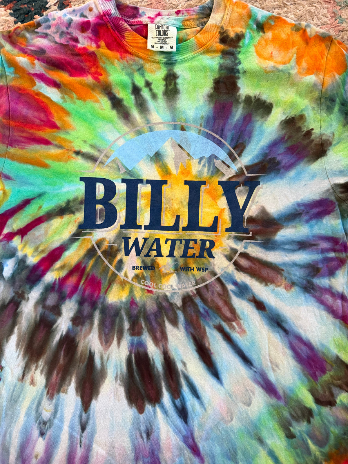 BILLY WATER comfort colors tie-dyes
