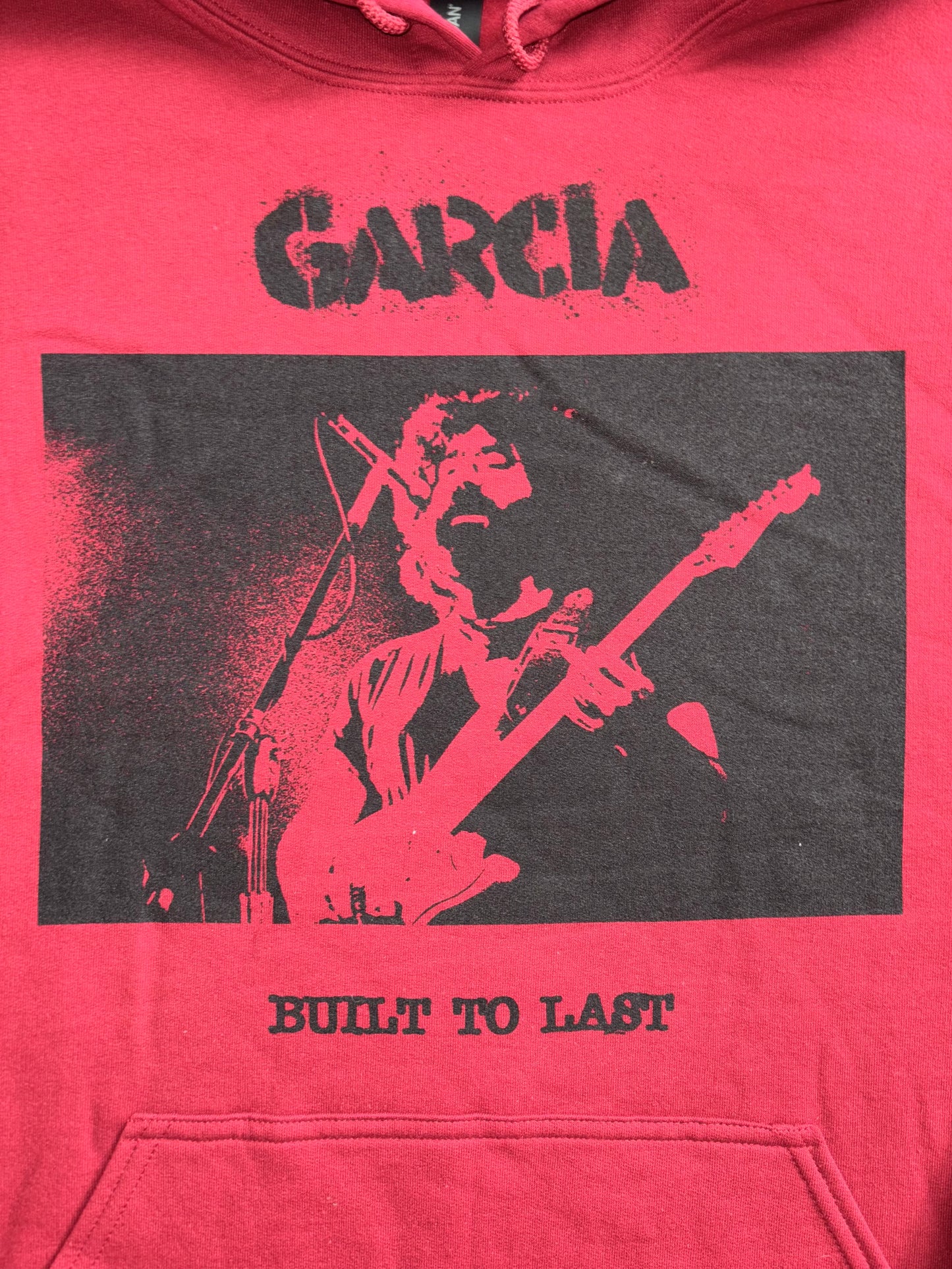 "Rancid Garcia" hooded sweatshirt