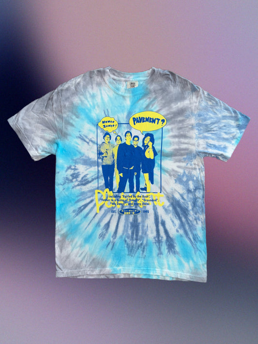 Pavement tie-dyed short sleeve shirt