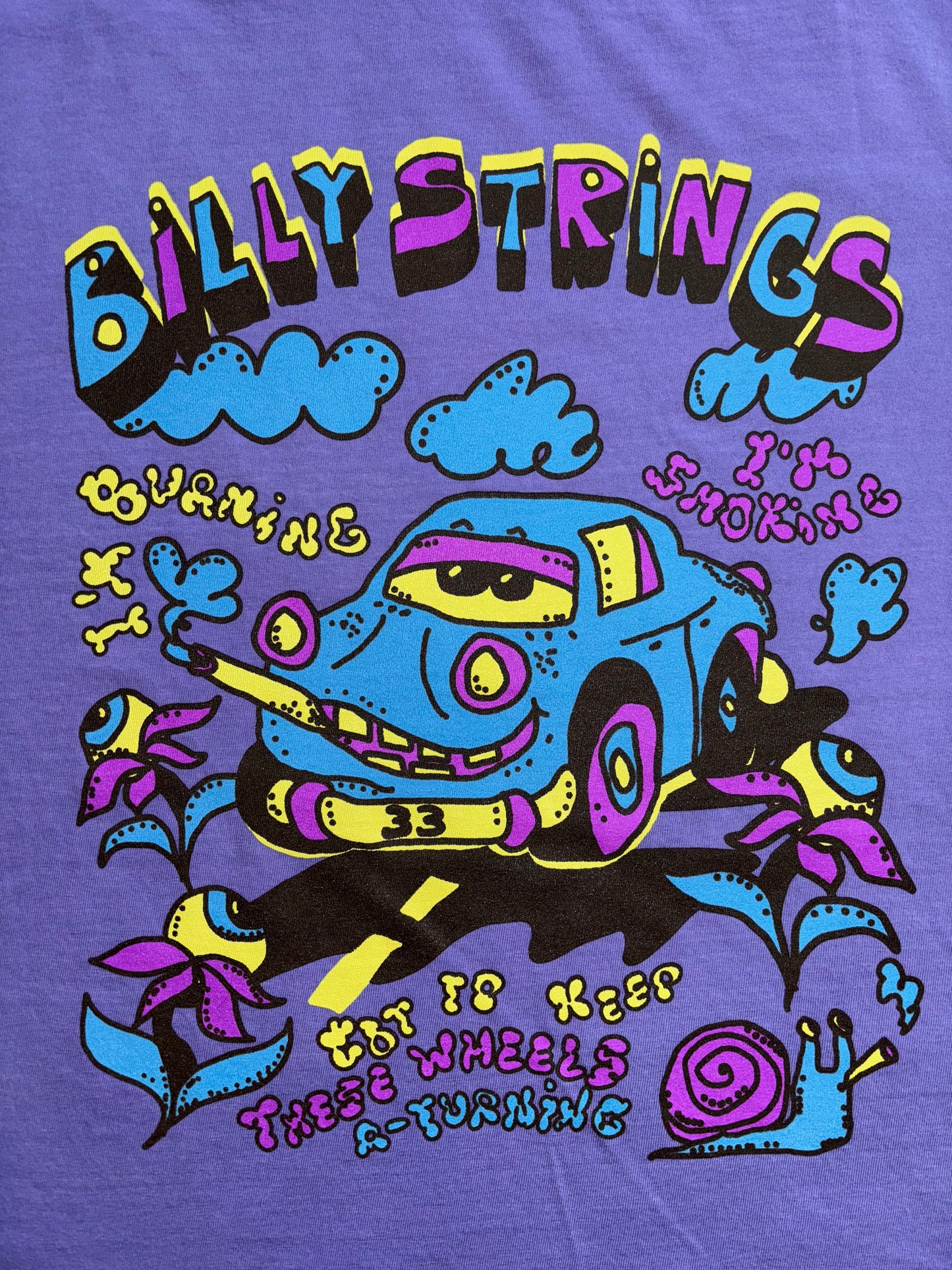 Highway Hypnosis Short Sleeve - purple color