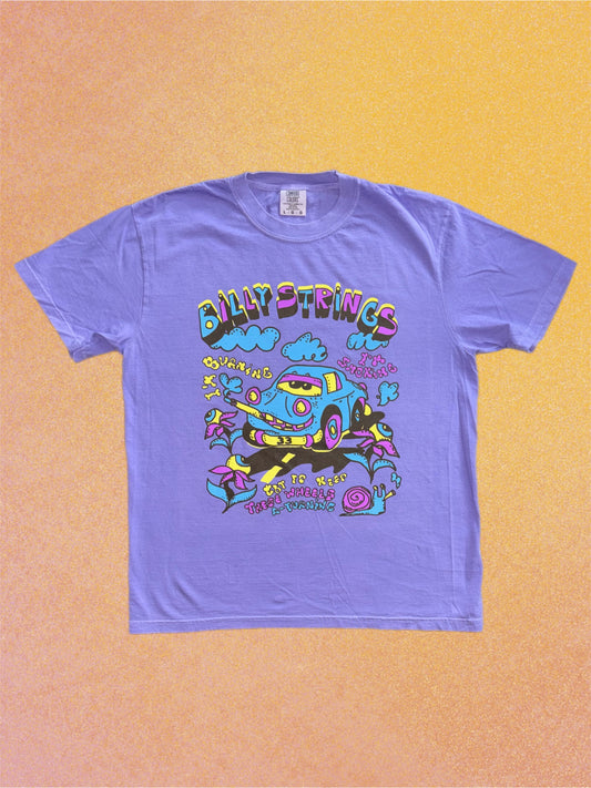 Highway Hypnosis Short Sleeve - purple color