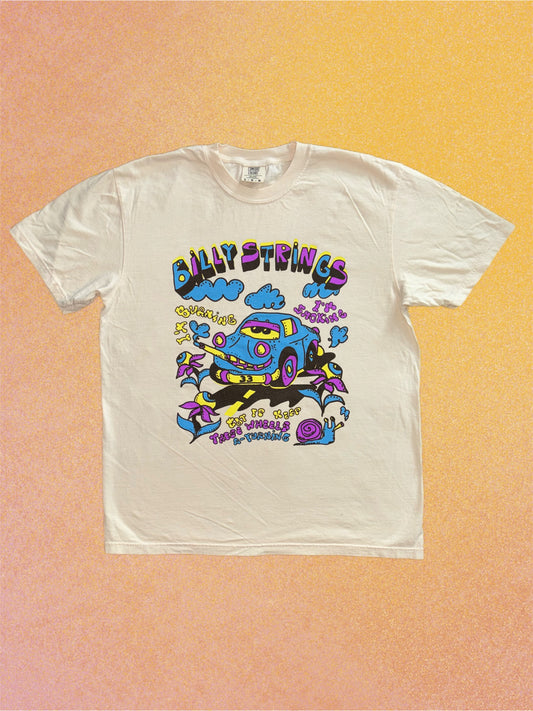 Highway Hypnosis Short Sleeve - ivory color