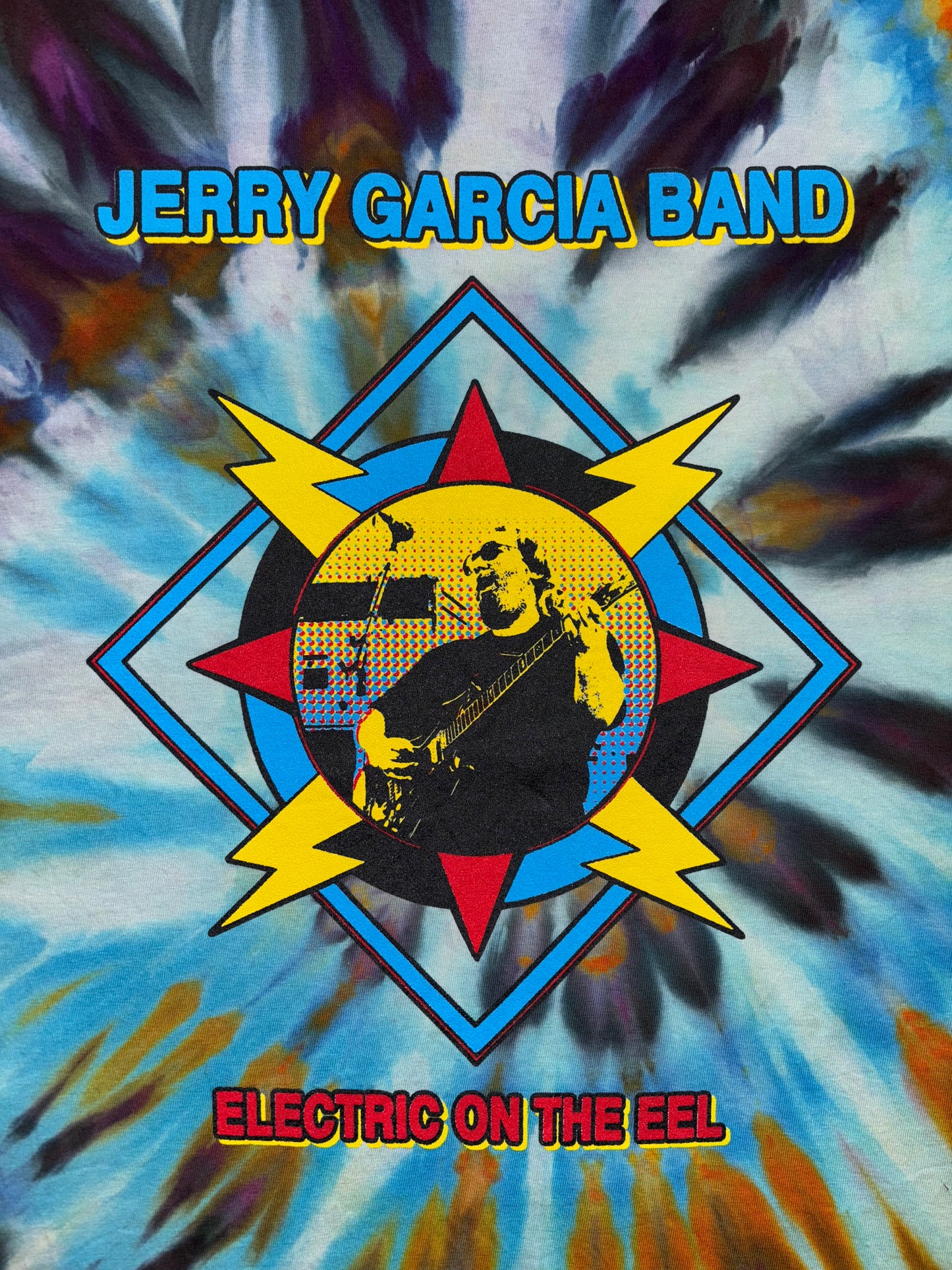 "JGB Eel" Tie-Dyed Short Sleeve