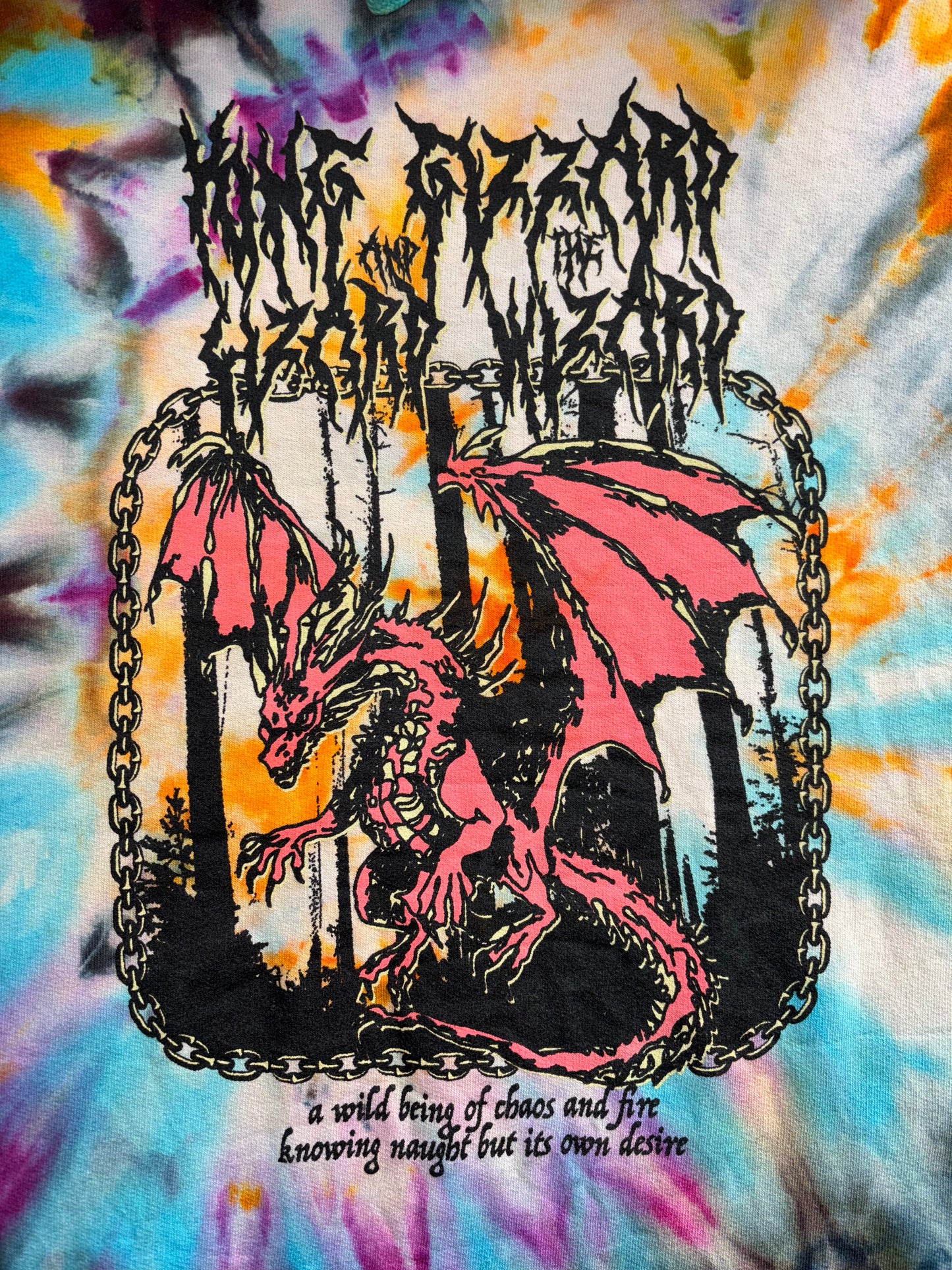 KGLW Dragon Tie-Dyed Hoodie