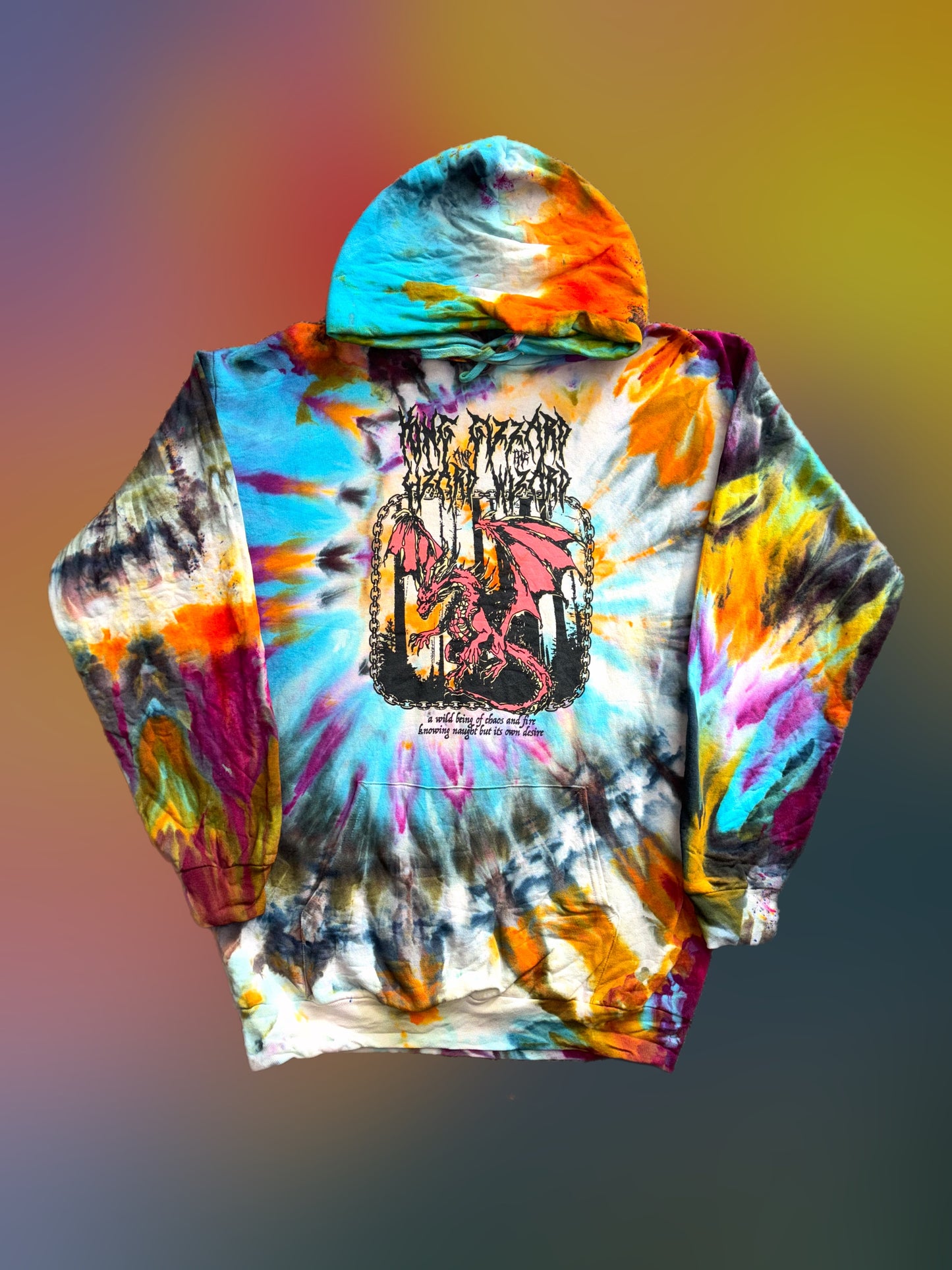 KGLW Dragon Tie-Dyed Hoodie