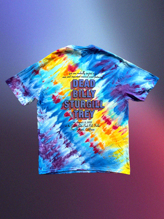 *PRE-ORDER* GD60: DEAD BILLY STURGILL TREY (LIGHTNING ICE-DYED COMFORT COLORS)