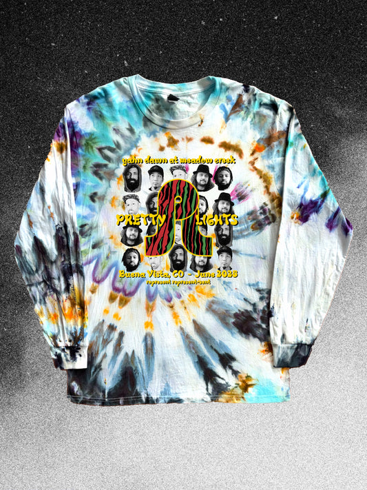 PL - BV - tie-dyed long sleeve t-shirt