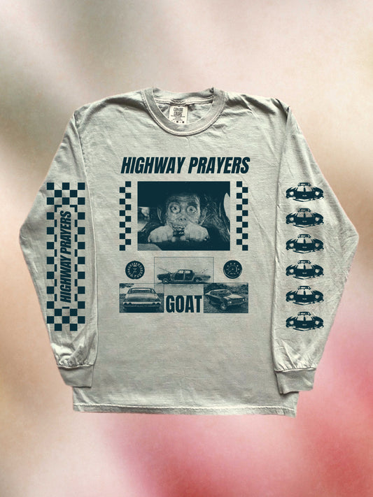 *PRE-ORDER* Highway Prayers Long Sleeve - sandstone color