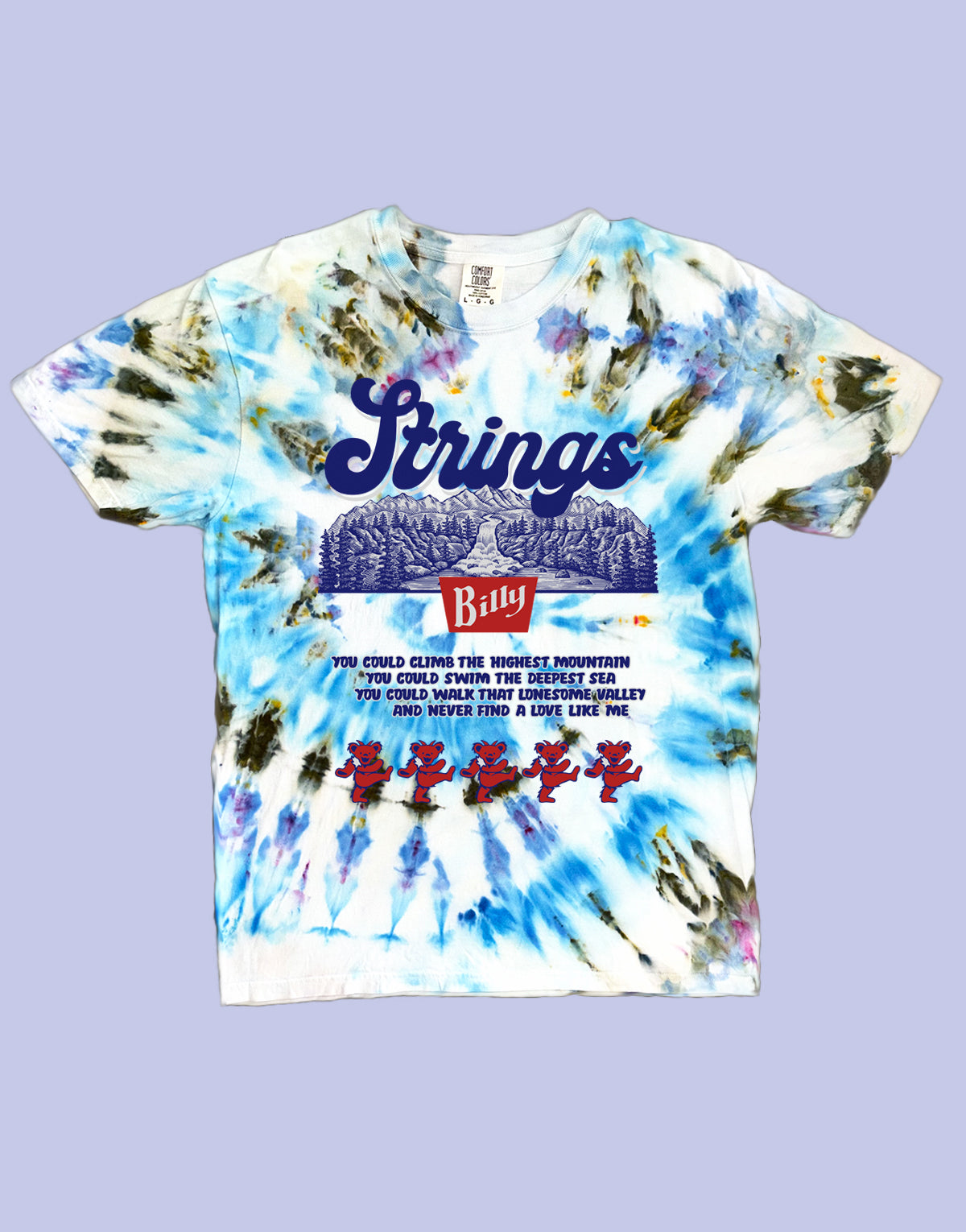 *PRE-ORDER* -- Billy Banquet Coors Flip - Tie-Dyed Shirt